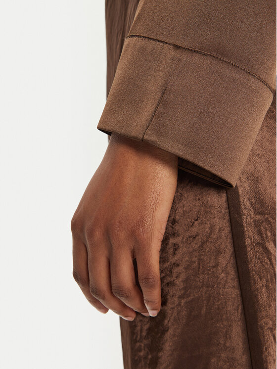 Max Mara Leisure Max Mara Leisure Krekls Finire 2426116018 Brūns Regular Fit