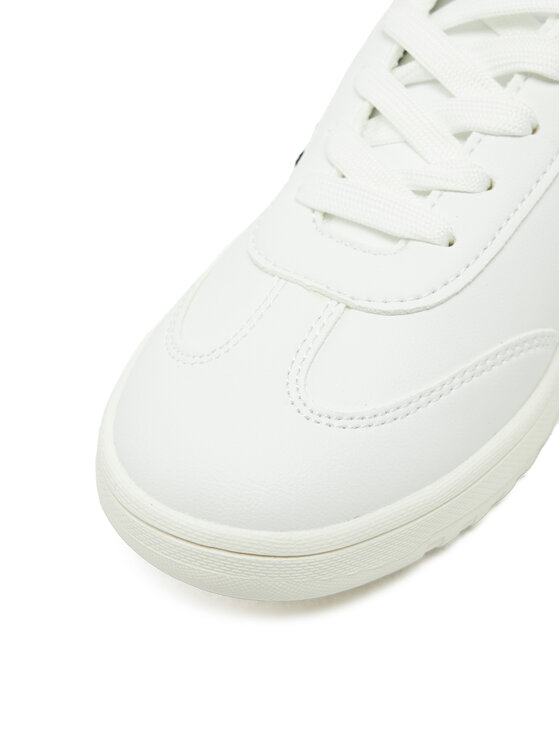 Tommy Hilfiger Tommy Hilfiger Laisvalaikio batai Stripe Low Cut Lace-Up Sneaker T3X9-33850-1355 S Balta