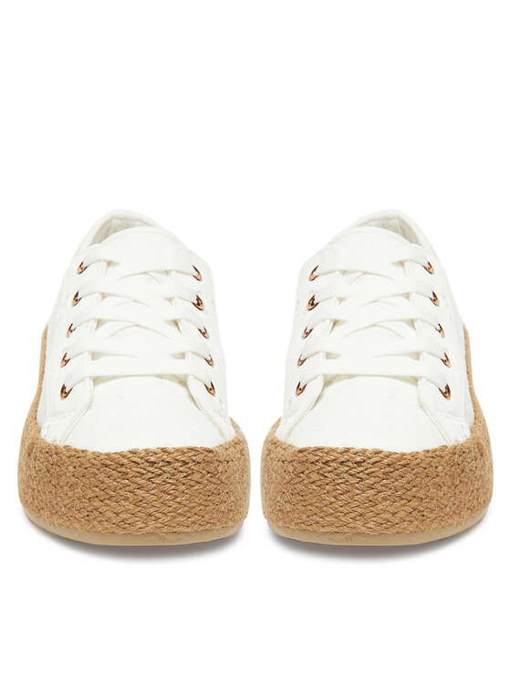 JENNY JENNY Espadrile EMMA WSK1576-05 Alb