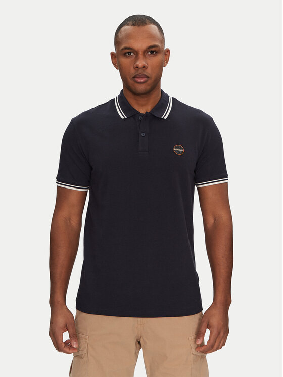 Napapijri Napapijri Pólóing E-Macas NP0A4ID51761 Sötétkék Regular Fit