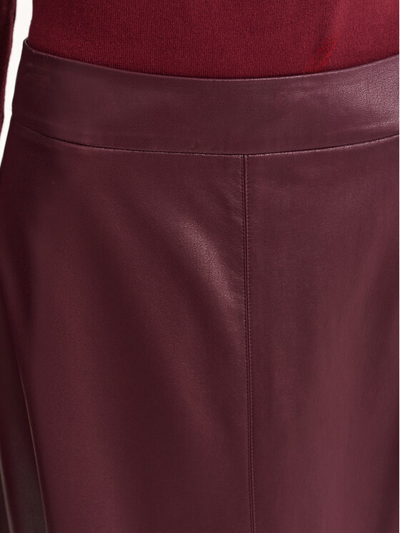 TATUUM TATUUM Midi sukňa MANTI Červená Flare Fit