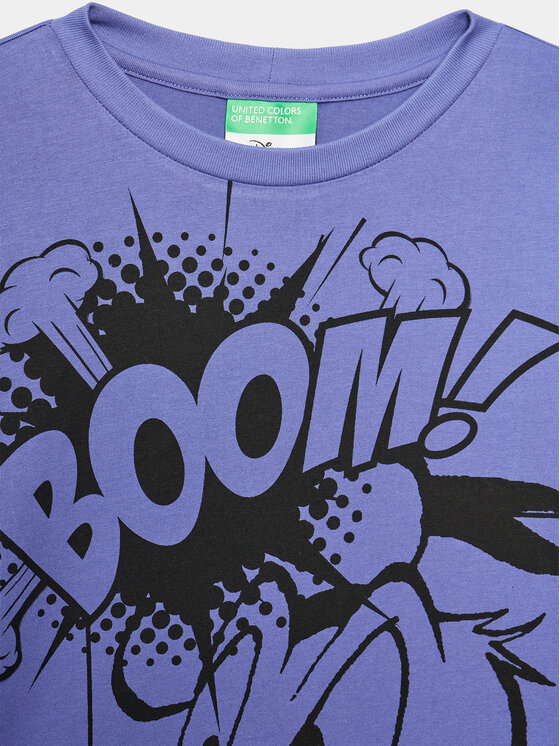 United Colors Of Benetton Tunisie T-shirt Bleu - United Colors Of Benetton - Garçon 8 Ans - Seconde Main Tee Shirt Manche Longue Femme Benetton