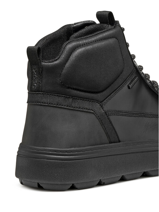 Geox Geox Schnürschuhe U Spherica Ecub-1.1 U56LUB 0FFCQ C9999 Schwarz