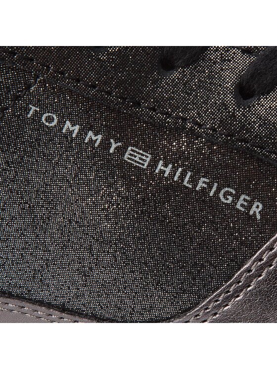 Tommy Hilfiger Tommy Hilfiger Sneakersy Sparkle Light Sneaker FW0FW03276 Czarny