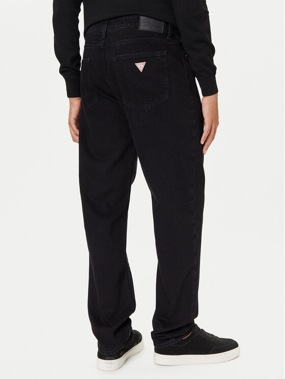 Guess Jeans Guess Jeans Дънки M5BA90 D5R51 Черен Relaxed Fit