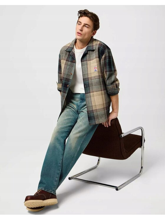 Wrangler Wrangler Jeans 13MWZ Men's Western Zipper Blu Basic Fit