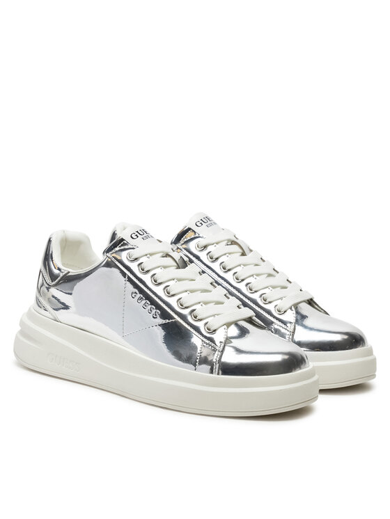 Guess Guess Laisvalaikio batai FLPELB PAF12 Sidabrinė