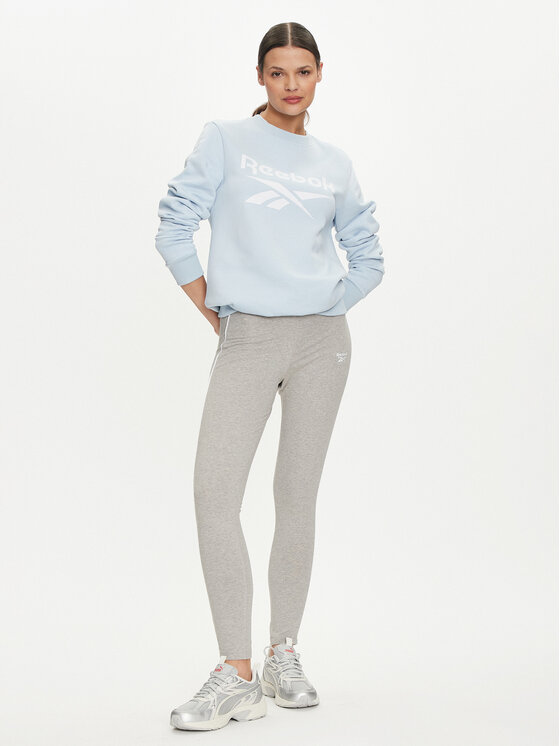 Reebok Reebok Bluza Fleece Crew 100037628 Niebieski Regular Fit
