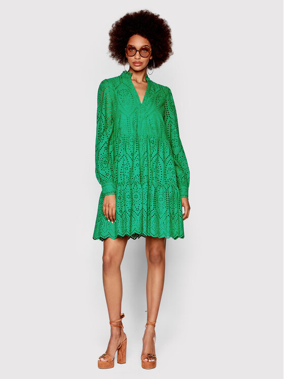 YAS YAS Vsakodnevna obleka Holi 26027162 Zelena Relaxed Fit