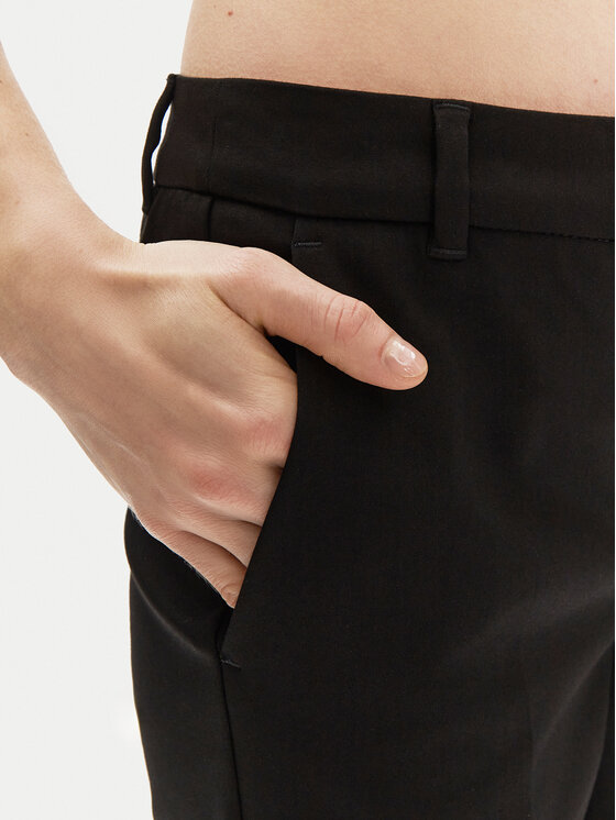 Marella Marella Παντελόνι chino Miele 2513131021 Μαύρο Slim Fit