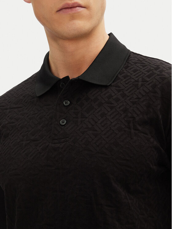 Armani Exchange Armani Exchange Polokošile XM000477 AF10337 FC013 Černá Regular Fit