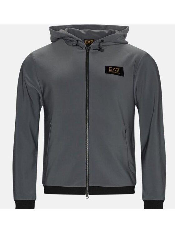 EA7 Emporio Armani EA7 Emporio Armani Mikina 6KPM42 PJCCZ 1977 Šedá Slim Fit