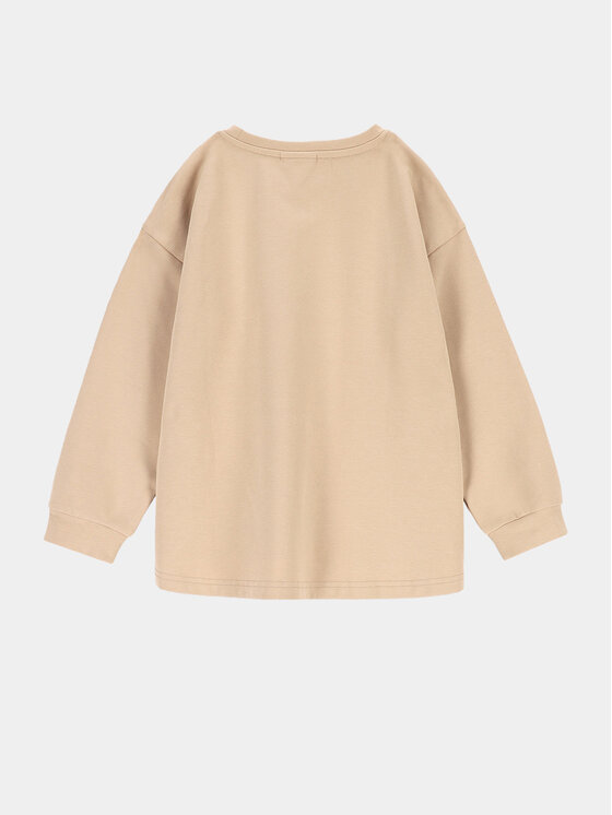 Coccodrillo Coccodrillo Majica dugih rukava ZC3132901MGK Bež Relaxed Fit