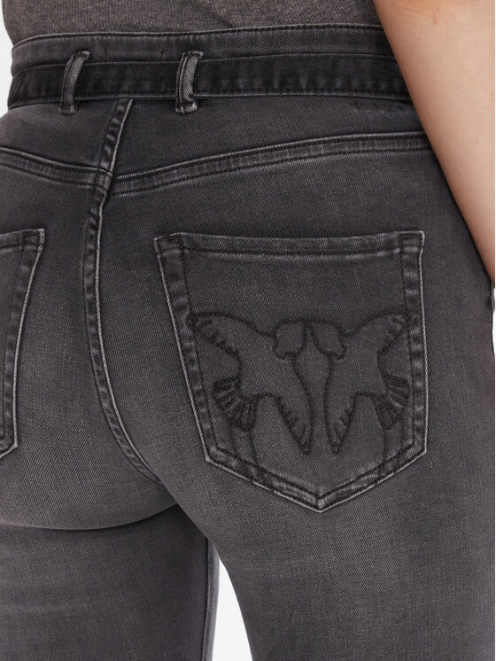PINKO PINKO Jeans Flora 100166 A2S2 Grau Flare Fit