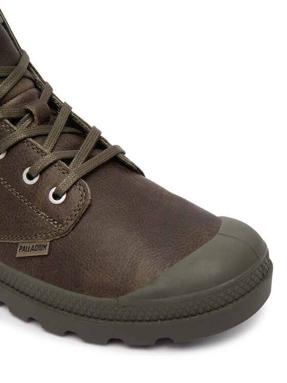 Palladium Palladium Pohodni čevlji Pampa Zip Lth Ess 76888-308-M Zelena