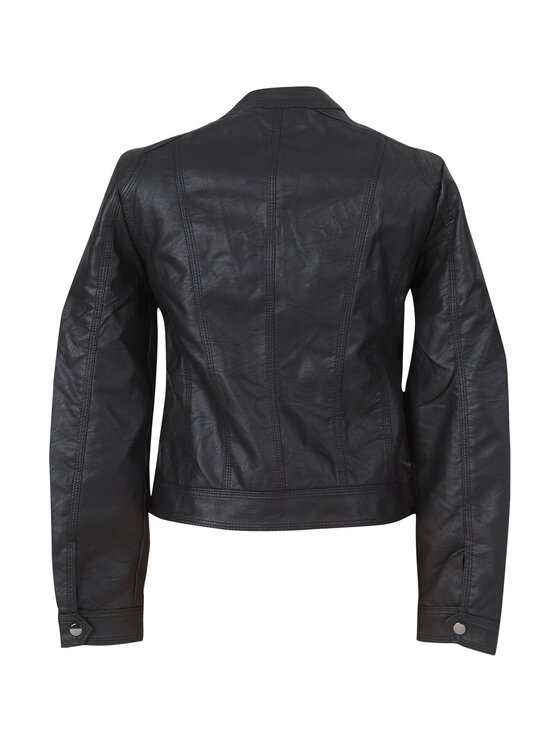 Perso Perso Ramoneska BLE220012F Czarny Regular Fit