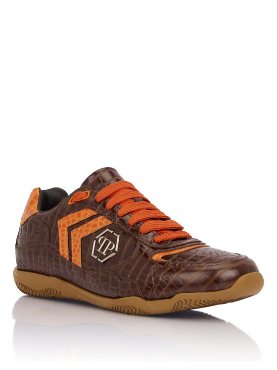 PHILIPP PLEIN PHILIPP PLEIN Sneakersy 29802 Brązowy