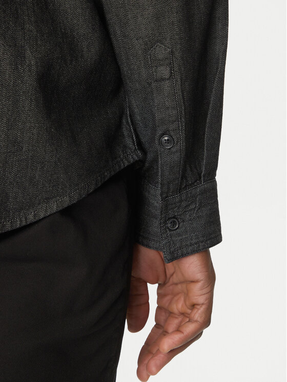 Guess Jeans Guess Jeans Πουκάμισο M5RH56 D5M91 Μαύρο Comfort Fit