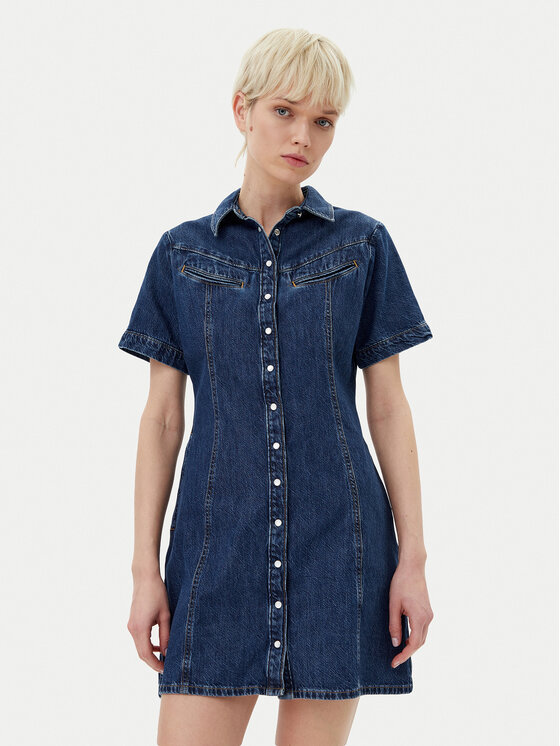 Levi's Džínsové šaty Rinoa 001HR-0000 Modrá Standard Fit