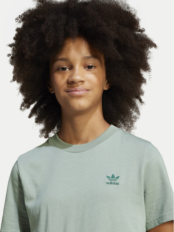 adidas adidas T-shirt JC8418 Verde Regular Fit