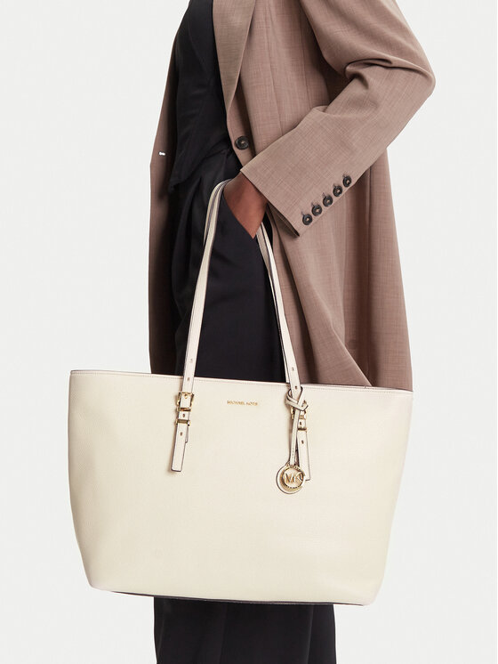 MICHAEL Michael Kors MICHAEL Michael Kors Kabelka Quinn 30T5GQNT9L Écru