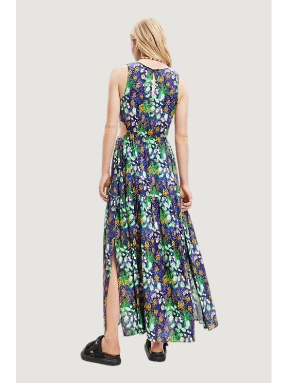 Desigual Desigual Φόρεμα καθημερινό VEST PISTILO Μπλε To Fit