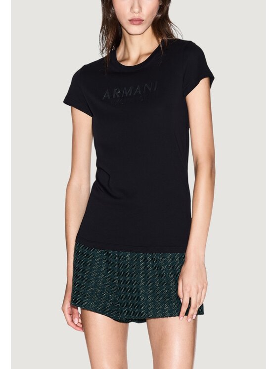 Armani Exchange Armani Exchange T-shirt XW001388 AF10356 Nero Casual Fit