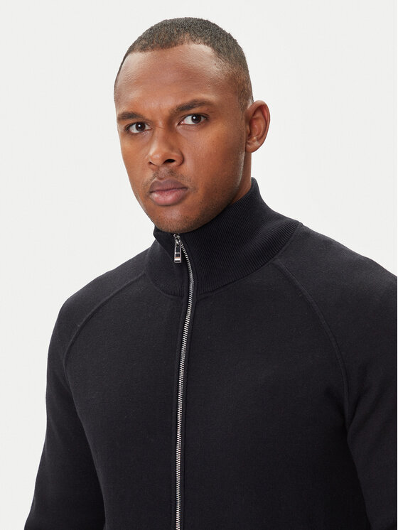 BOSS BOSS Kardigan H-Idino 50543150 Crna Regular Fit