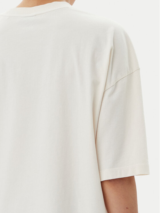 HUGO HUGO T-krekls 50511471 Bēšs Oversize
