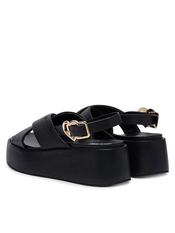 LOVE MOSCHINO LOVE MOSCHINO Sandały JA16137I0OIA0000 Czarny