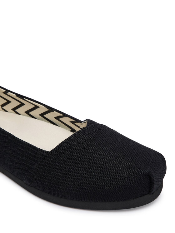 Toms Toms Балетки Alpargata Ballet 10023027 Чорний