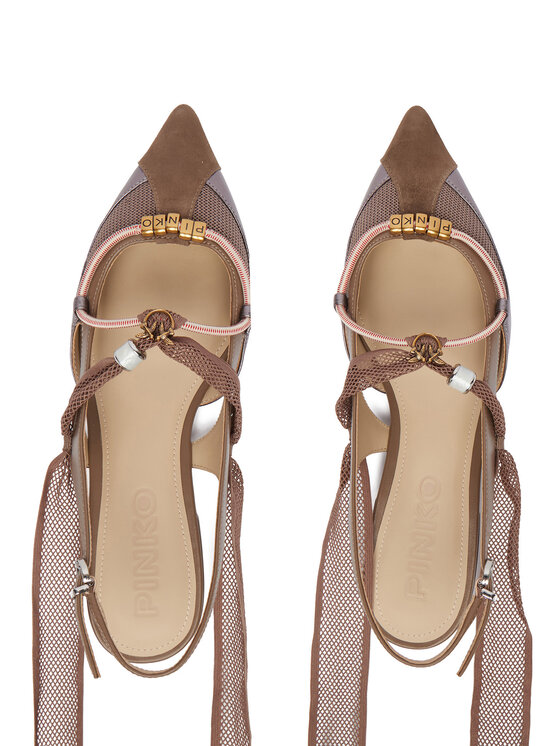 PINKO PINKO Laiviņas Gianira 30 SD0547 P003 Brūns