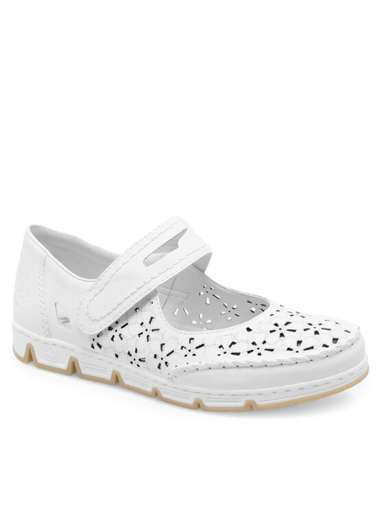 Rieker Rieker Halbschuhe 49977-80 Weiß