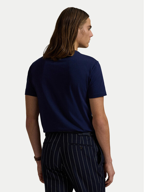 Polo Ralph Lauren Polo Ralph Lauren T-shirt 710671438404 Tamnoplava Slim Fit
