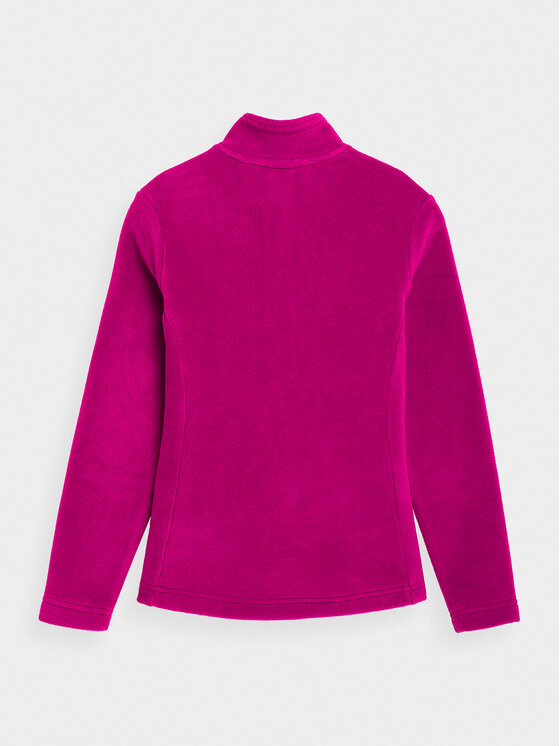 4F 4F Флісовий реглан 4FJWSS24TFLEF166 Рожевий Regular Fit