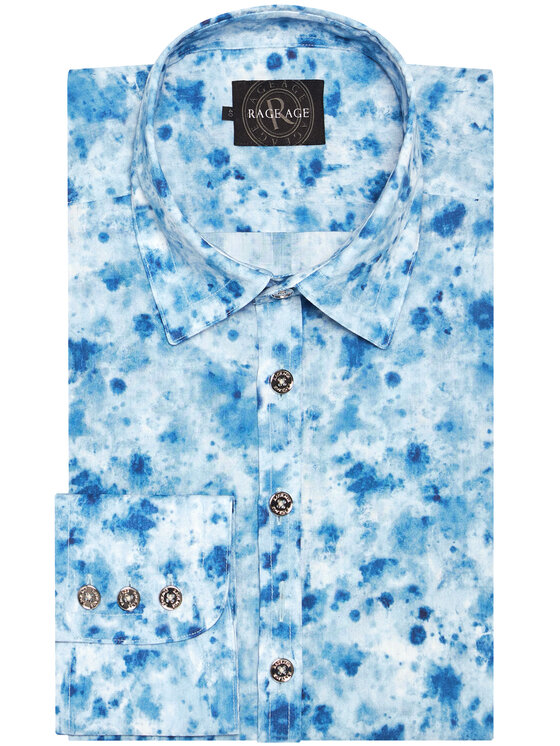 Rage Age Rage Age Srajca Indie 2 Modra Regular Fit