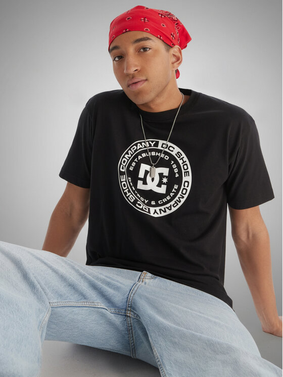DC Shoes DC Shoes Póló Corpo ADYZT05396 Fekete Regular Fit