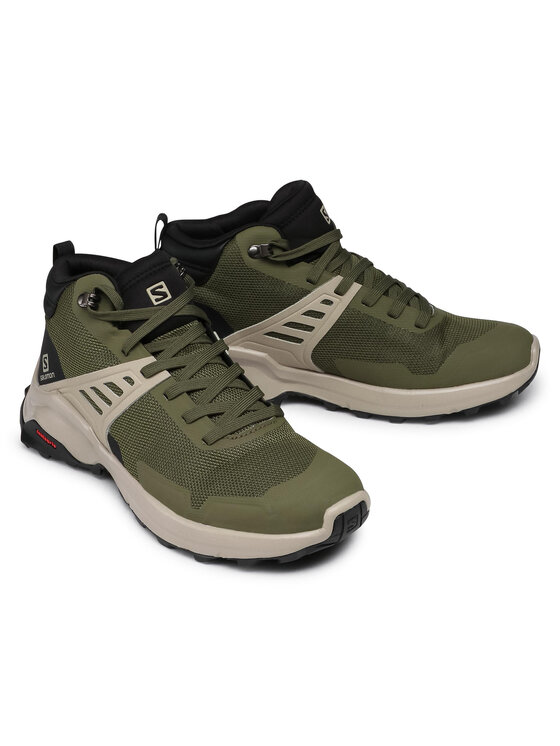 Salomon Salomon Trekking čevlji X Raise Mid Gtx GORE-TEX 410958 26 V0 Zelena
