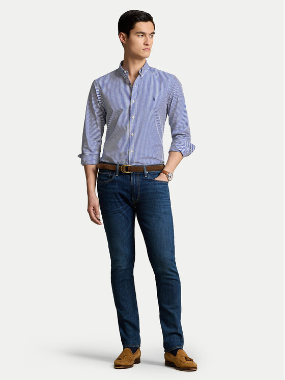 Polo Ralph Lauren Polo Ralph Lauren Košeľa 710928254008 Modrá Slim Fit