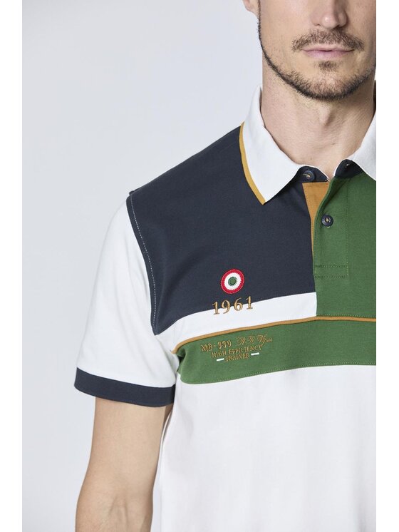 Aeronautica Militare Aeronautica Militare Polo 251PO1867P173 Bianco Regular Fit