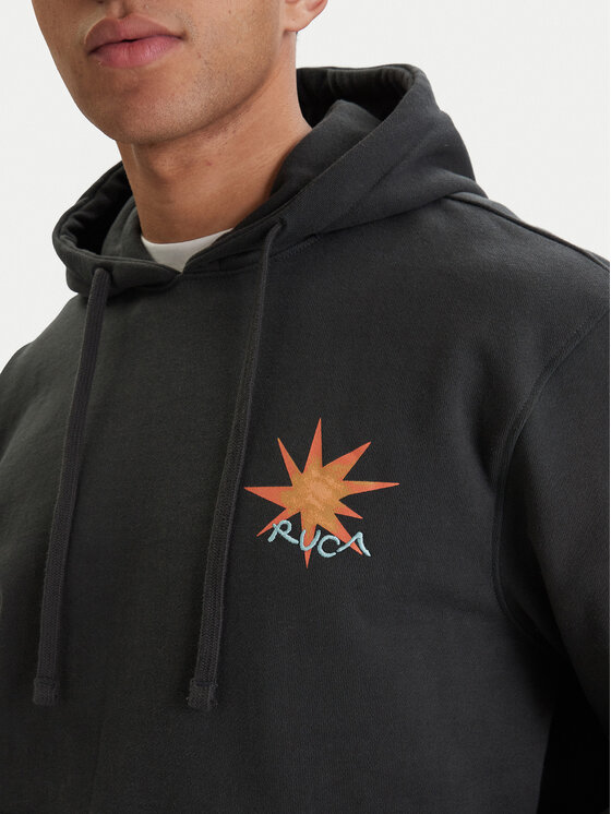 RVCA RVCA Majica dugih rukava Pegasus EVYSF00137 Crna Boxy Fit