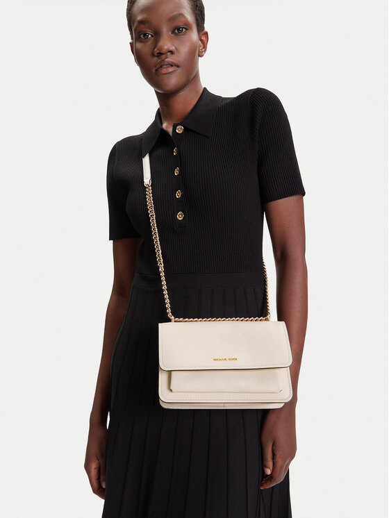 MICHAEL Michael Kors MICHAEL Michael Kors Ročna torba Claire 30T4GC7L3T Écru