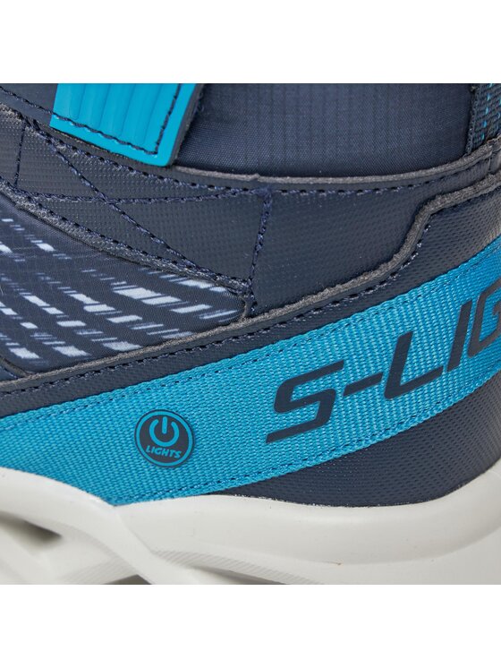 Skechers Skechers Sneakersy Twisted-Brights 401651L/NVBL Niebieski