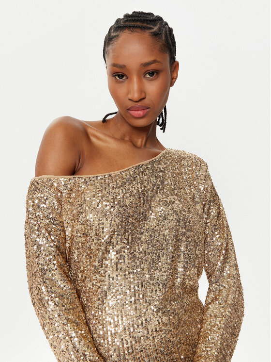 Marciano Guess Marciano Guess Abito da cocktail 5RGK69 6166A Oro Bodycon Fit