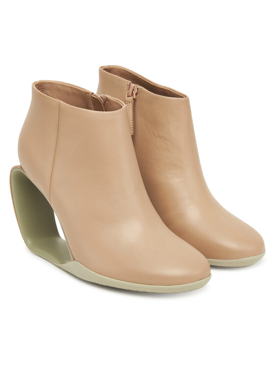 United Nude United Nude Polokozačky Mobius Ankle Bootie Hi 1093793116 Béžová