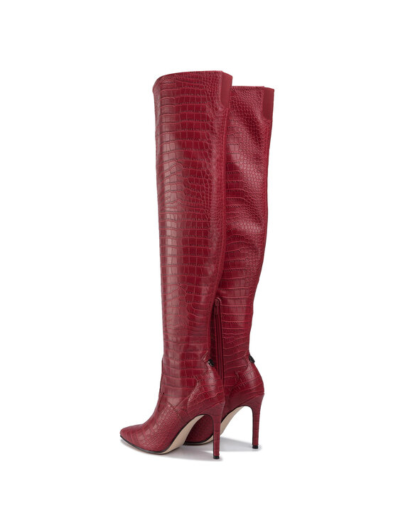 Cuissardes cuir rouge online