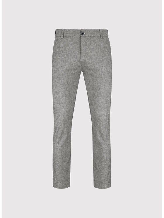 Pako Lorente Pako Lorente Spodnie materiałowe P25WF-WX-016 Szary Slim Fit