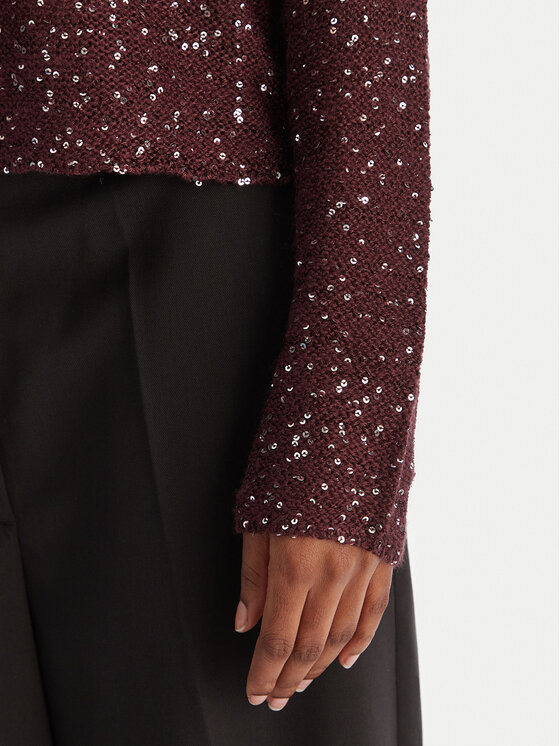 Vero Moda Vero Moda Blúzka Leilani 10318223 Fialová Loose Fit