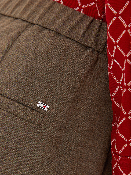 Tommy Hilfiger Tommy Hilfiger Chino hlače WW0WW42951 Rjava Straight Fit