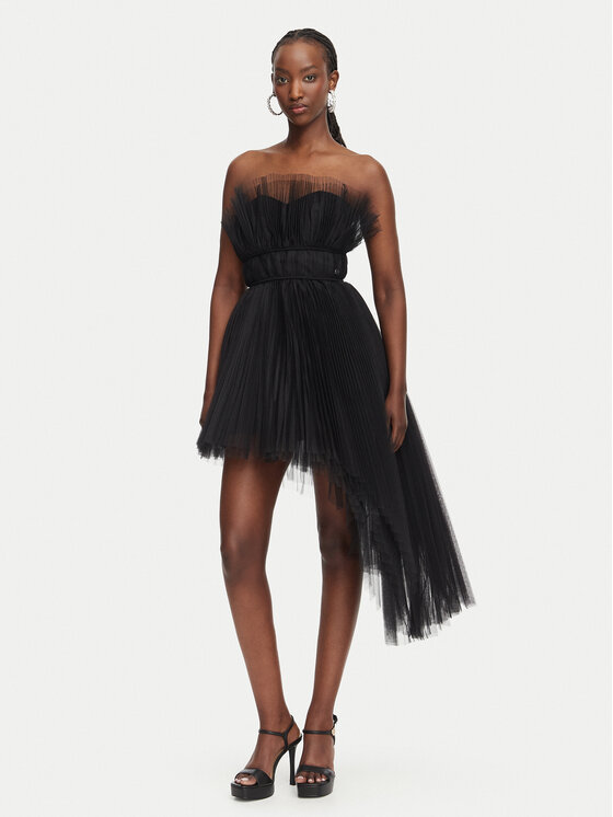 KARL LAGERFELD Rochie cocktail B3W13022 Negru A-Line Fit